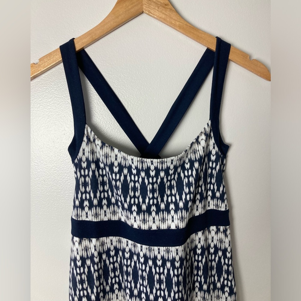 💜 Eddie Bauer Aster Printed Maxi Dress Size X-Small - Picture 4 of 11
